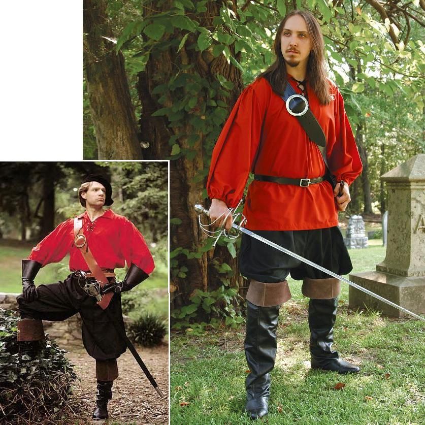 Black Renaissance Knee Breeches