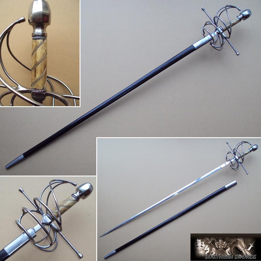 Deschaux Rapier Sword & Scabbard