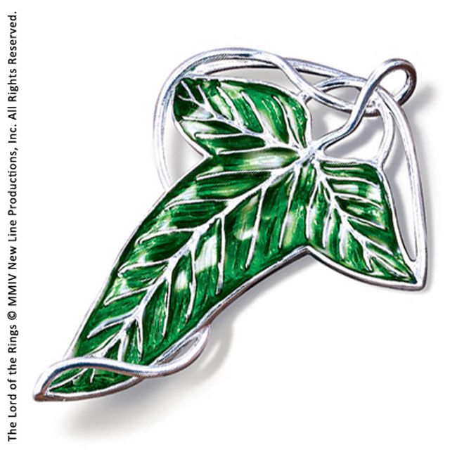 LOTR Elven Leaf Brooch Official Replica