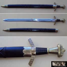 Historical Excalibur Sword & Scabbard