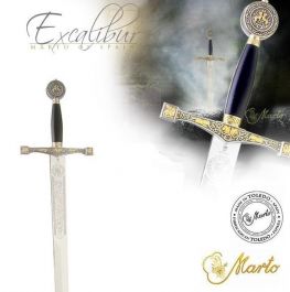 Excalibur Sword Gold and Silver