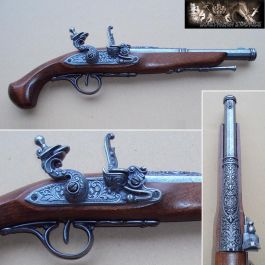 English 18th Century Flintlock Pistol