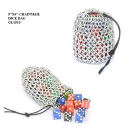 Small Chainmail Dice Bag