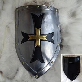 Crusader Heater Shield - 18 Gauge Steel 