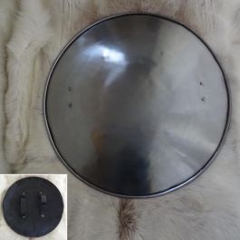 24" Medieval Round Steel Shield