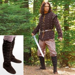 Robin Hood of Locksley Suede Calf Boots