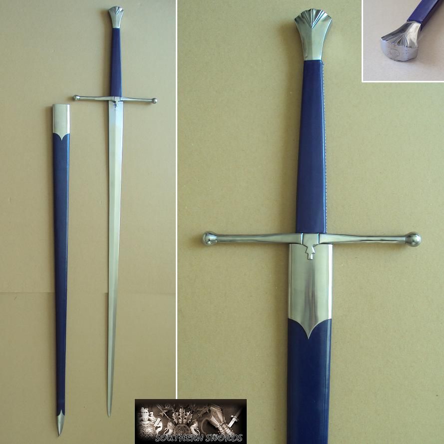 English TwoHanded Sword & Scabbard