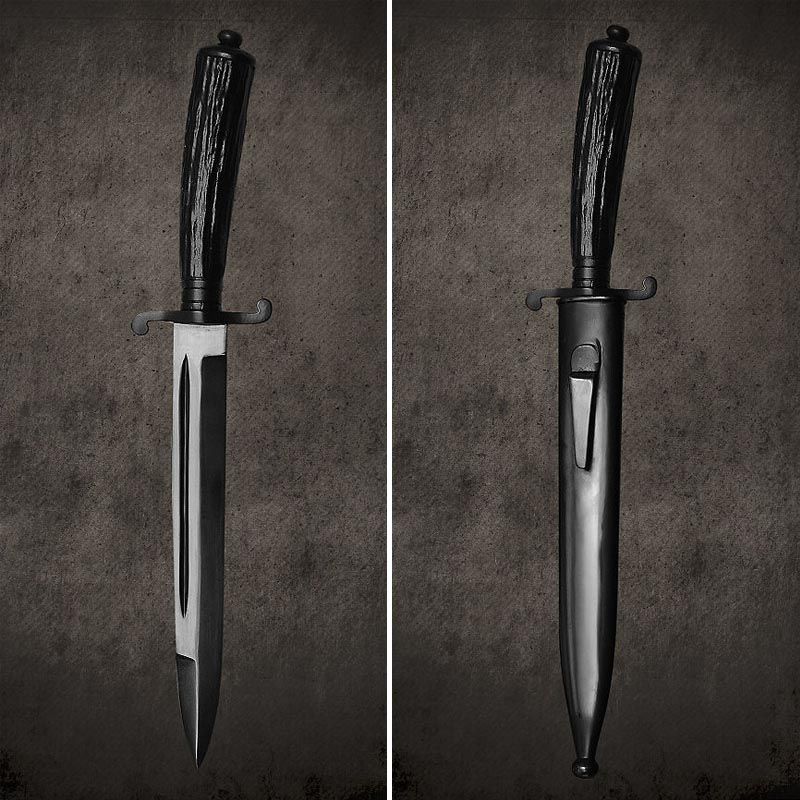 Black Trench Knife Windlass Steelcrafts