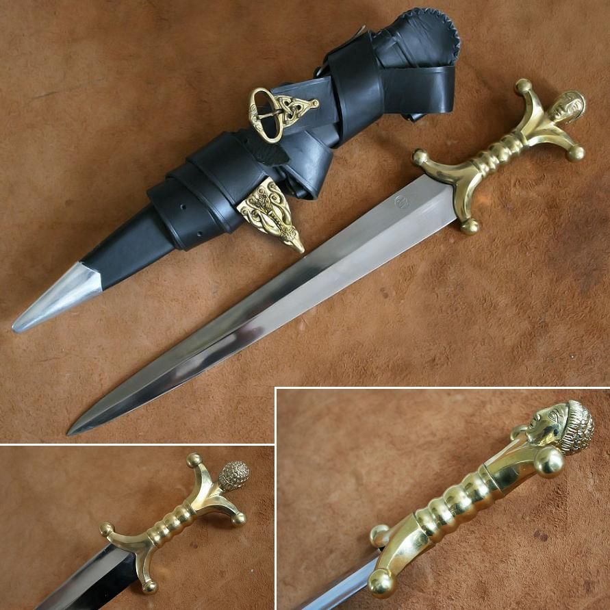 Celtic Anthropomorphic Sword And Scabbard Darksword Armory