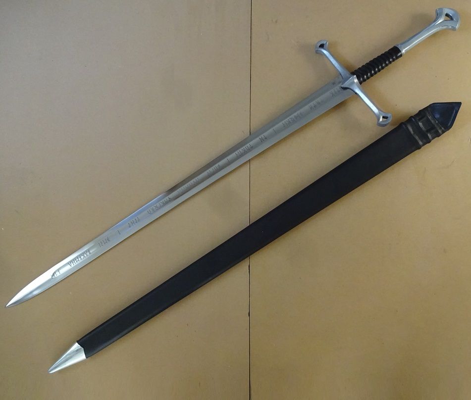 The Anduril Sword & Scabbard