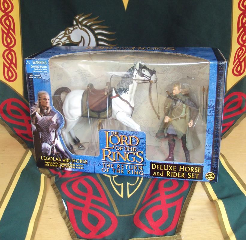 LEGOLAS & HORSE ACTION FIGURES