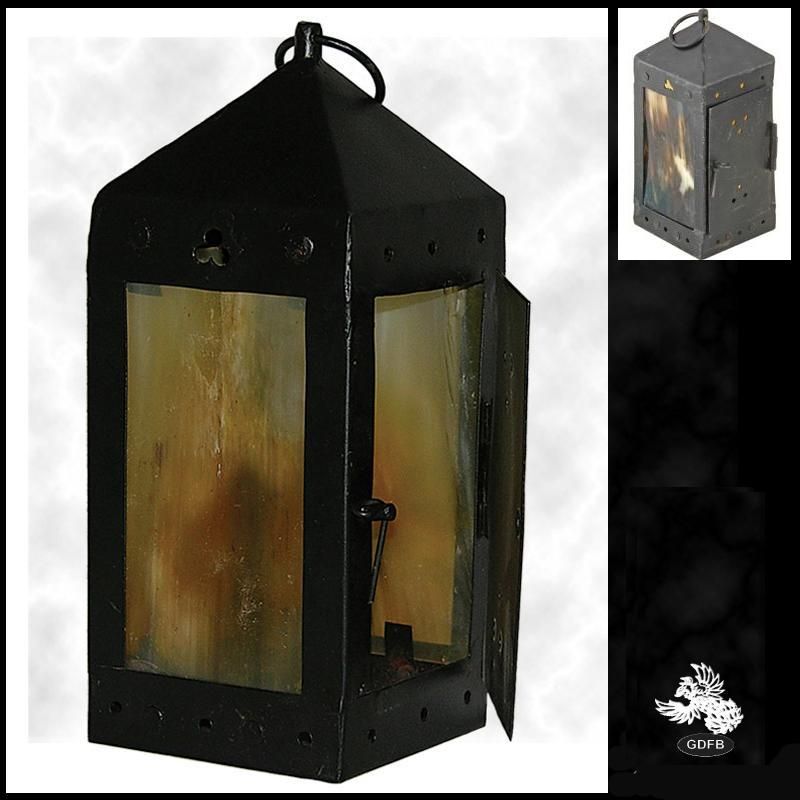 Medieval Style Lantern 8 inch Working Lamp