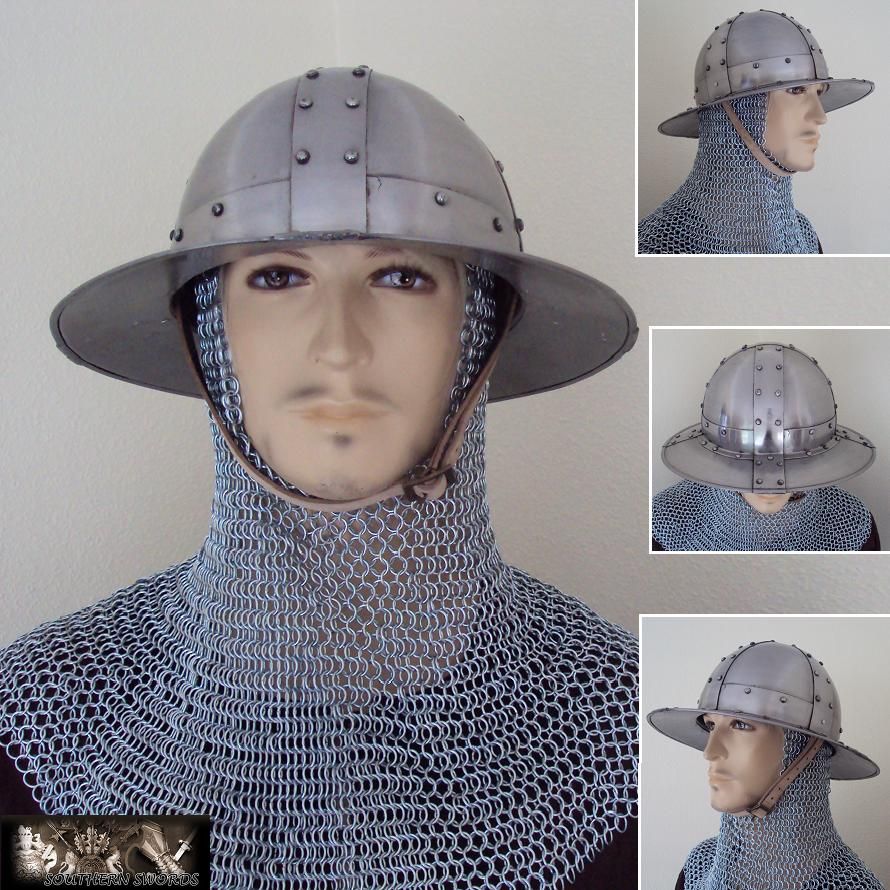 13th Century Kettle Helmet Southern Swords Ltd
